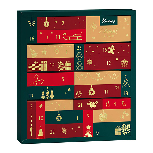 KNEIPP Адвент-календарь 24 бьюти сюрприза для ухода за кожей, Адвент-календарь 24 бьюти сюрприза для ухода за кожей
KNEIPP Адвент-календарь 24 бьюти сюрприза для ухода за кожей, Адвент-календарь 24 бьюти сюрприза для ухода за кожей