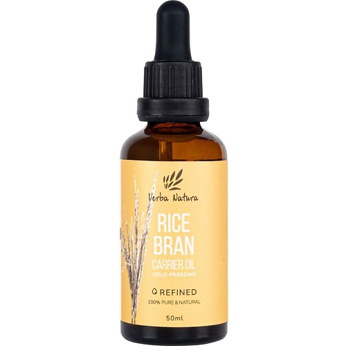VERBA NATURA 100% Натуральное масло рисовых отрубей рафинированное 50, 100% Натуральное масло рисовых отрубей рафинированное