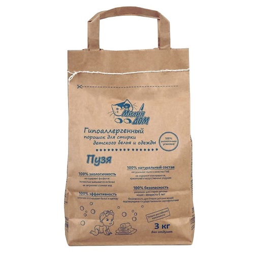 МИЛИН ДОМ Гипоаллергенный порошок для стирки детского белья и одежды "Пузя" 3000, Гипоаллергенный порошок для стирки детского белья и одежды "Пузя"
МИЛИН ДОМ Гипоаллергенный порошок для стирки детского белья и одежды "Пузя" 3000, Гипоаллергенный порошок для стирки детского белья и одежды "Пузя"