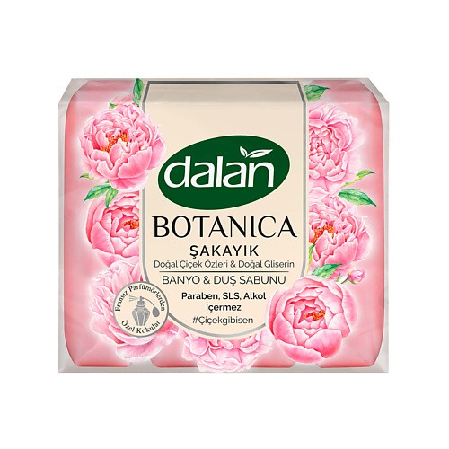 DALAN Парфюмированное мыло для рук и тела Botanica, аромат Пион 600, Парфюмированное мыло для рук и тела Botanica, аромат Пион
DALAN Парфюмированное мыло для рук и тела Botanica, аромат Пион 600, Парфюмированное мыло для рук и тела Botanica, аромат Пион