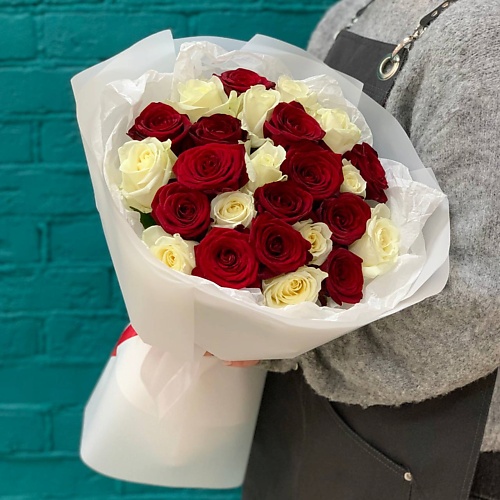 ЦВЕТЫ МИШКИ Букет из 25 роз, Букет из 25 роз
ЦВЕТЫ МИШКИ Букет из 25 роз, Букет из 25 роз