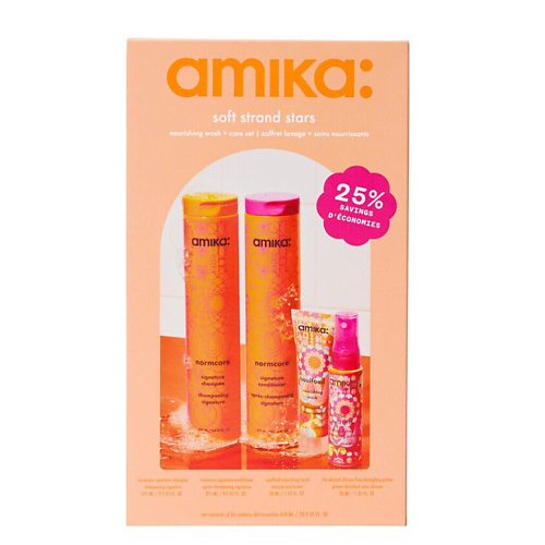 AMIKA Набор Soft Strands Stars Nourishing Wash + Care Set, Набор Soft Strands Stars Nourishing Wash + Care Set
AMIKA Набор Soft Strands Stars Nourishing Wash + Care Set, Набор Soft Strands Stars Nourishing Wash + Care Set