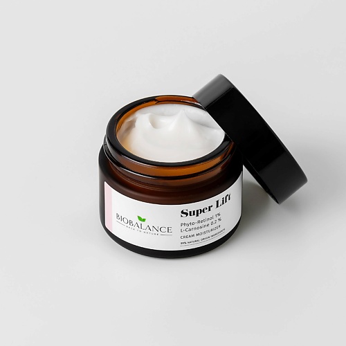 BIOBALANCE Крем для лица с фиторетинолом SUPER LIFT PHYTORETINOL 1% PLUS L-CARNOSINE 0,2 50, Крем для лица с фиторетинолом SUPER LIFT PHYTORETINOL 1% PLUS L-CARNOSINE 0,2
BIOBALANCE Крем для лица с фиторетинолом SUPER LIFT PHYTORETINOL 1% PLUS L-CARNOSINE 0,2 50, Крем для лица с фиторетинолом SUPER LIFT PHYTORETINOL 1% PLUS L-CARNOSINE 0,2