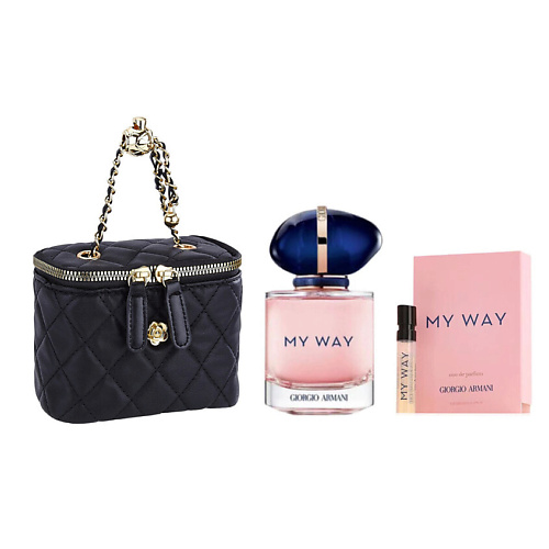 GIORGIO ARMANI Подарочный набор My Way+Косметичка+Миниатюра, Подарочный набор My Way+Косметичка+Миниатюра
GIORGIO ARMANI Подарочный набор My Way+Косметичка+Миниатюра, Подарочный набор My Way+Косметичка+Миниатюра