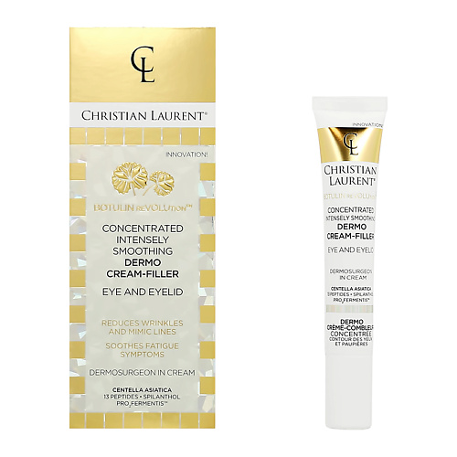 CHRISTIAN LAURENT Крем-филлер для кожи вокруг глаз POUR LA BEAUTE с экстрактом центеллы азиатской 20, Крем-филлер для кожи вокруг глаз POUR LA BEAUTE с экстрактом центеллы азиатской
CHRISTIAN LAURENT Крем-филлер для кожи вокруг глаз POUR LA BEAUTE с экстрактом центеллы азиатской 20, Крем-филлер для кожи вокруг глаз POUR LA BEAUTE с экстрактом центеллы азиатской