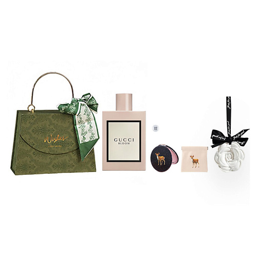 GUCCI Парфюмерный набор Bloom с зеркальцем, Парфюмерный набор Bloom с зеркальцем
GUCCI Парфюмерный набор Bloom с зеркальцем, Парфюмерный набор Bloom с зеркальцем