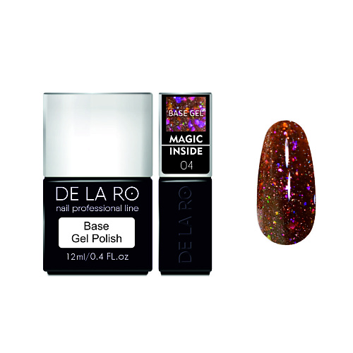 DE LA RO Базовое покрытие для гель-лаков Rubber Camouflage Magic inside, Базовое покрытие для гель-лаков Rubber Camouflage Magic inside
DE LA RO Базовое покрытие для гель-лаков Rubber Camouflage Magic inside, Базовое покрытие для гель-лаков Rubber Camouflage Magic inside