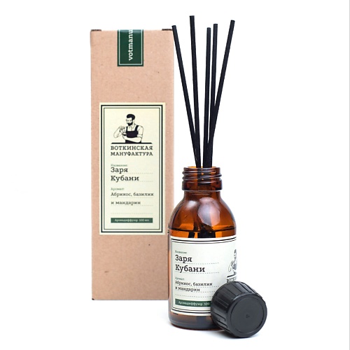 ВОТКИНСКАЯ МАНУФАКТУРА Аромадиффузор "ЗАРЯ КУБАНИ" 100, Аромадиффузор "ЗАРЯ КУБАНИ"
ВОТКИНСКАЯ МАНУФАКТУРА Аромадиффузор "ЗАРЯ КУБАНИ" 100, Аромадиффузор "ЗАРЯ КУБАНИ"
