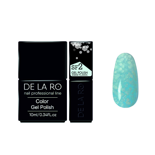 DE LA RO Гель-лак для ногтей Snow Flakes, Гель-лак для ногтей Snow Flakes
DE LA RO Гель-лак для ногтей Snow Flakes, Гель-лак для ногтей Snow Flakes