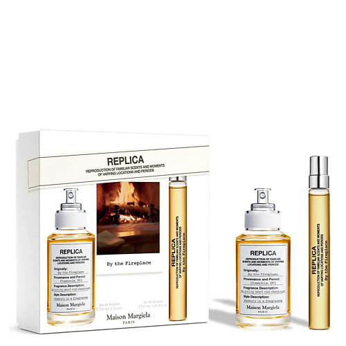 MAISON MARGIELA Набор Replica By The Fireplace: Туалетная вода + Миниатюра, Набор Replica By The Fireplace: Туалетная вода + Миниатюра
MAISON MARGIELA Набор Replica By The Fireplace: Туалетная вода + Миниатюра, Набор Replica By The Fireplace: Туалетная вода + Миниатюра