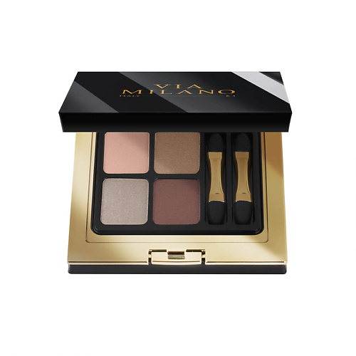 VIA MILANO Палетка теней для век четырехцветная с витамином Е Зелёный чай Eyeshadow Palette 4 Colours Green Tea, Палетка теней для век четырехцветная с витамином Е Зелёный чай Eyeshadow Palette 4 Colours Green Tea
VIA MILANO Палетка теней для век четырехцветная с витамином Е Зелёный чай Eyeshadow Palette 4 Colours Green Tea, Палетка теней для век четырехцветная с витамином Е Зелёный чай Eyeshadow Palette 4 Colours Green Tea
