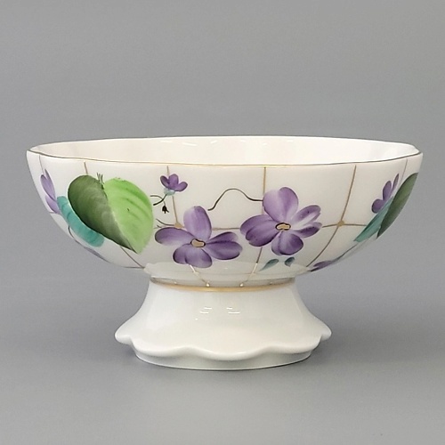 ИМПЕРАТОРСКИЙ ФАРФОРОВЫЙ ЗАВОД Ваза для конфет "Лесная фиалка", Ваза для конфет "Лесная фиалка"
ИМПЕРАТОРСКИЙ ФАРФОРОВЫЙ ЗАВОД Ваза для конфет "Лесная фиалка", Ваза для конфет "Лесная фиалка"