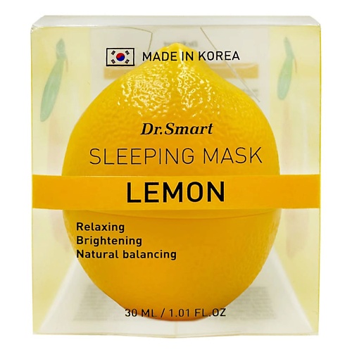 DR SMART Тонизирующий ночной уход Sleeping Mask Lemon 30, Тонизирующий ночной уход Sleeping Mask Lemon
DR SMART Тонизирующий ночной уход Sleeping Mask Lemon 30, Тонизирующий ночной уход Sleeping Mask Lemon