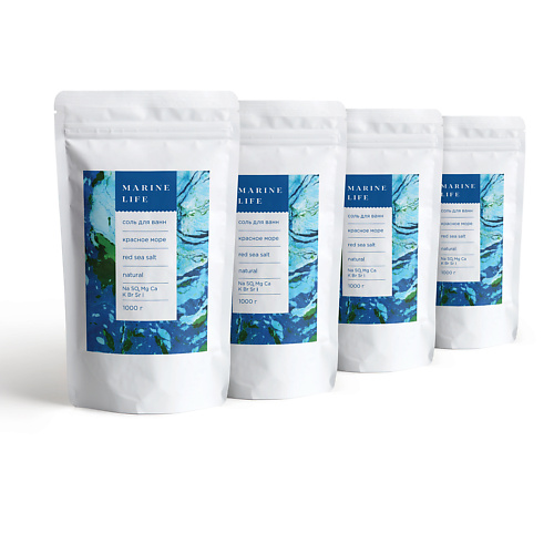 MARINE LIFE Набор соли для ванн Красного моря 4000, Набор соли для ванн Красного моря
MARINE LIFE Набор соли для ванн Красного моря 4000, Набор соли для ванн Красного моря