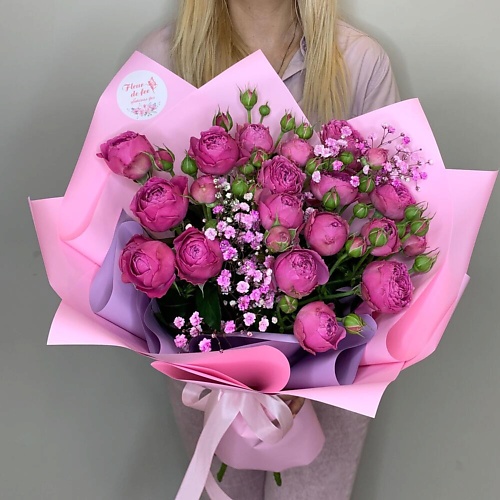 FLEUR DE FEE ЦВЕТОЧНАЯ ФЕЯ Букет из кустовых пионовидных роз Мисти Бабблз (5 веток) и гипсофилы, Букет из кустовых пионовидных роз Мисти Бабблз (5 веток) и гипсофилы
FLEUR DE FEE ЦВЕТОЧНАЯ ФЕЯ Букет из кустовых пионовидных роз Мисти Бабблз (5 веток) и гипсофилы, Букет из кустовых пионовидных роз Мисти Бабблз (5 веток) и гипсофилы