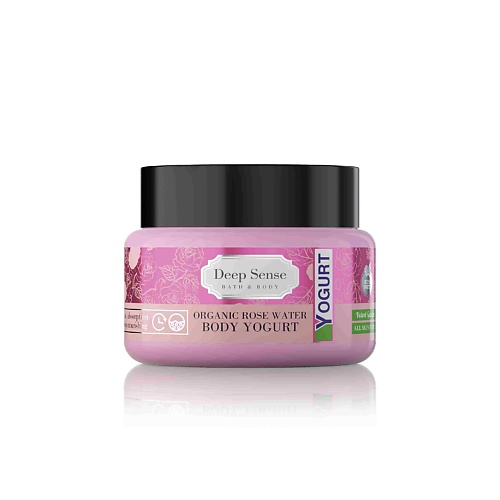 DEEP SENSE Крем-йогурт для тела с органической розовой водой 250, Крем-йогурт для тела с органической розовой водой
DEEP SENSE Крем-йогурт для тела с органической розовой водой 250, Крем-йогурт для тела с органической розовой водой