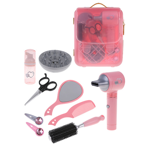 MARY POPPINS Детский игровой набор парикмахера и стилиста в чемоданчике с феном "Студия причесок", Детский игровой набор парикмахера и стилиста в чемоданчике с феном "Студия причесок"
MARY POPPINS Детский игровой набор парикмахера и стилиста в чемоданчике с феном "Студия причесок", Детский игровой набор парикмахера и стилиста в чемоданчике с феном "Студия причесок"