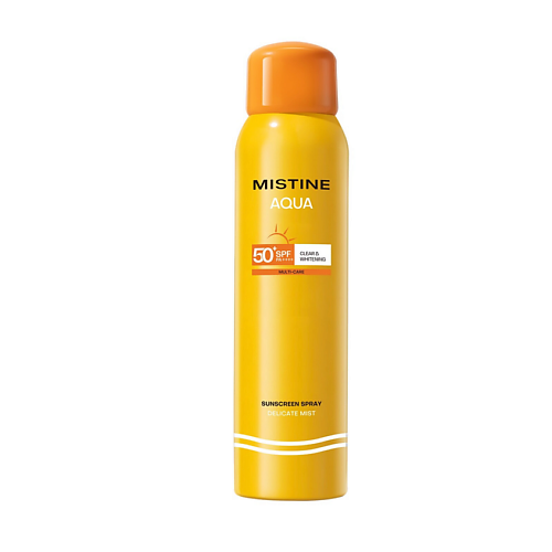 MISTINE Aqua Sunscreen Spray SPF 50+ PA++ Солнцезащитный спрей 120, Aqua Sunscreen Spray SPF 50+ PA++ Солнцезащитный спрей
MISTINE Aqua Sunscreen Spray SPF 50+ PA++ Солнцезащитный спрей 120, Aqua Sunscreen Spray SPF 50+ PA++ Солнцезащитный спрей