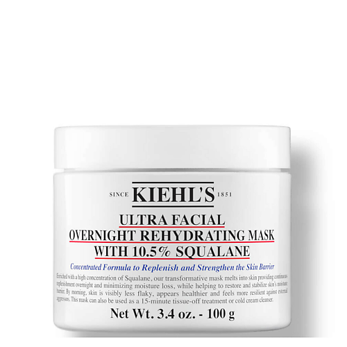 KIEHL'S Ночная увлажняющая маска Ultra Facial Overnight Rehydrating 100, Ночная увлажняющая маска Ultra Facial Overnight Rehydrating
KIEHL'S Ночная увлажняющая маска Ultra Facial Overnight Rehydrating 100, Ночная увлажняющая маска Ultra Facial Overnight Rehydrating