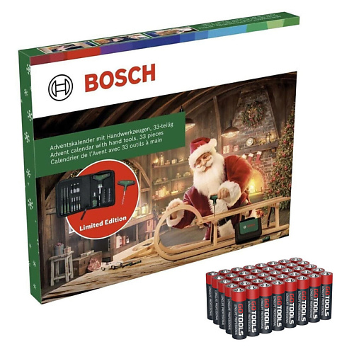 BOSCH Адвент-календарь ручных инструментов Home and Garden 2024, Адвент-календарь ручных инструментов Home and Garden 2024
BOSCH Адвент-календарь ручных инструментов Home and Garden 2024, Адвент-календарь ручных инструментов Home and Garden 2024