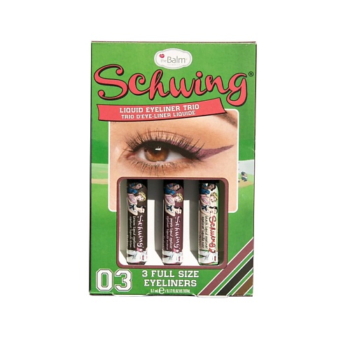THEBALM Набор жидких подводок для глаз Schwing, Набор жидких подводок для глаз Schwing
THEBALM Набор жидких подводок для глаз Schwing, Набор жидких подводок для глаз Schwing