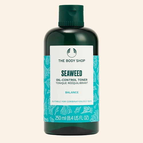 THE BODY SHOP Себорегулирующий тоник Seaweed Oil-control, для комбинированной и жирной кожи 250, Себорегулирующий тоник Seaweed Oil-control, для комбинированной и жирной кожи
THE BODY SHOP Себорегулирующий тоник Seaweed Oil-control, для комбинированной и жирной кожи 250, Себорегулирующий тоник Seaweed Oil-control, для комбинированной и жирной кожи