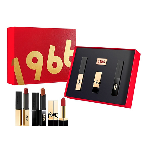 YVES SAINT LAURENT Подарочный набор “1966” с помадой Rouge Pur Couture The Slim, Подарочный набор “1966” с помадой Rouge Pur Couture The Slim
YVES SAINT LAURENT Подарочный набор “1966” с помадой Rouge Pur Couture The Slim, Подарочный набор “1966” с помадой Rouge Pur Couture The Slim