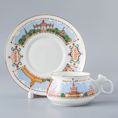 ИМПЕРАТОРСКИЙ ФАРФОРОВЫЙ ЗАВОД Чашка с блюдцем кофейная "Павильоны ВДНХ", Чашка с блюдцем кофейная "Павильоны ВДНХ"
ИМПЕРАТОРСКИЙ ФАРФОРОВЫЙ ЗАВОД Чашка с блюдцем кофейная "Павильоны ВДНХ", Чашка с блюдцем кофейная "Павильоны ВДНХ"