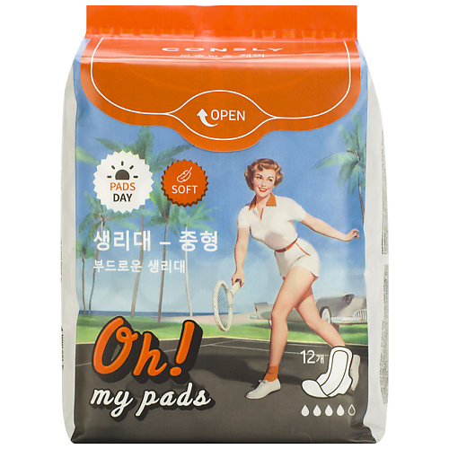 CONSLY Гигиенические прокладки Oh! My Pads Day Pads, Гигиенические прокладки Oh! My Pads Day Pads
CONSLY Гигиенические прокладки Oh! My Pads Day Pads, Гигиенические прокладки Oh! My Pads Day Pads