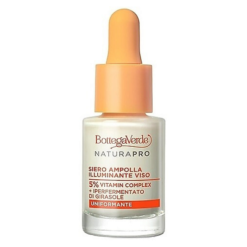 BOTTEGA VERDE Осветляющая сыворотка для лица Natura Pro Brightening Face Serum Ampoule 15, Осветляющая сыворотка для лица Natura Pro Brightening Face Serum Ampoule
BOTTEGA VERDE Осветляющая сыворотка для лица Natura Pro Brightening Face Serum Ampoule 15, Осветляющая сыворотка для лица Natura Pro Brightening Face Serum Ampoule