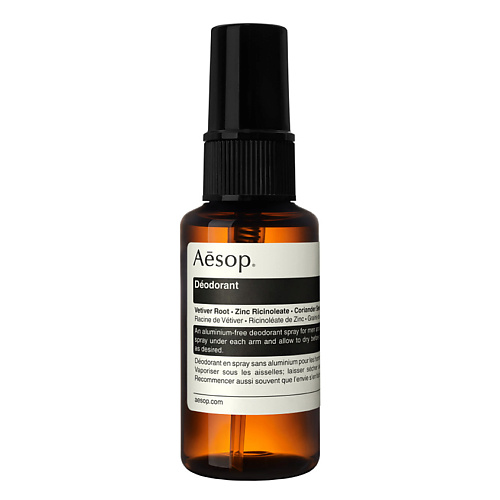 AESOP Дезодорант-спрей Deodorant 50, Дезодорант-спрей Deodorant
AESOP Дезодорант-спрей Deodorant 50, Дезодорант-спрей Deodorant