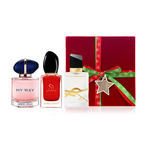 GIORGIO ARMANI Подарочный набор Si Passion+My Way+Libre, Подарочный набор Si Passion+My Way+Libre
GIORGIO ARMANI Подарочный набор Si Passion+My Way+Libre, Подарочный набор Si Passion+My Way+Libre