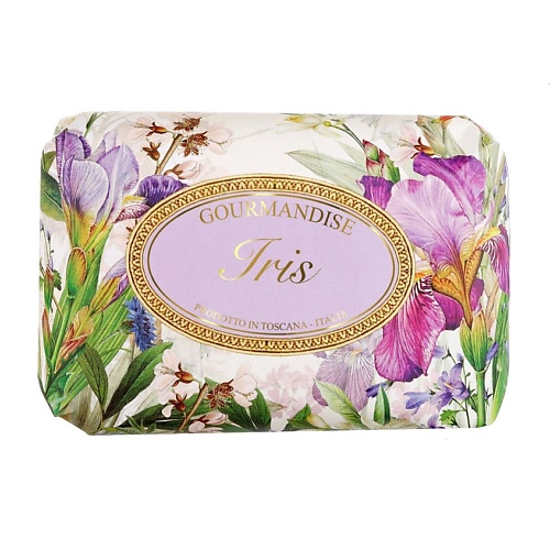 GOURMANDISE Мыло натуральное парфюмированное Ирис Iris, Мыло натуральное парфюмированное Ирис Iris
GOURMANDISE Мыло натуральное парфюмированное Ирис Iris, Мыло натуральное парфюмированное Ирис Iris