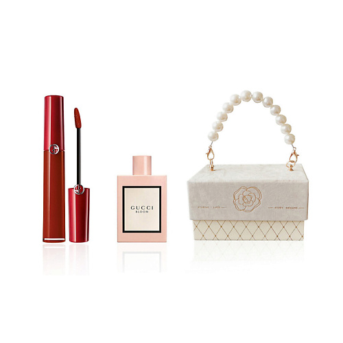 GIORGIO ARMANI Подарочный набор Bloom+Жидкая помада Red Tube, Подарочный набор Bloom+Жидкая помада Red Tube
GIORGIO ARMANI Подарочный набор Bloom+Жидкая помада Red Tube, Подарочный набор Bloom+Жидкая помада Red Tube