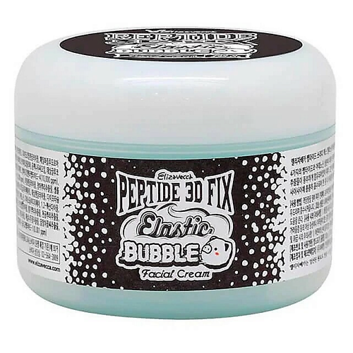 ELIZAVECCA Пузырьковый крем для лица Peptide 3D Fix Elastic Bubble Facial Cream 100, Пузырьковый крем для лица Peptide 3D Fix Elastic Bubble Facial Cream
ELIZAVECCA Пузырьковый крем для лица Peptide 3D Fix Elastic Bubble Facial Cream 100, Пузырьковый крем для лица Peptide 3D Fix Elastic Bubble Facial Cream