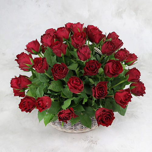 БУКЕТ МАРКЕТ ДАРИТЕ С УДОВОЛЬСТВИЕМ 51 красная роза в плетёной корзине, Кения, 51 красная роза в плетёной корзине, Кения
БУКЕТ МАРКЕТ ДАРИТЕ С УДОВОЛЬСТВИЕМ 51 красная роза в плетёной корзине, Кения, 51 красная роза в плетёной корзине, Кения