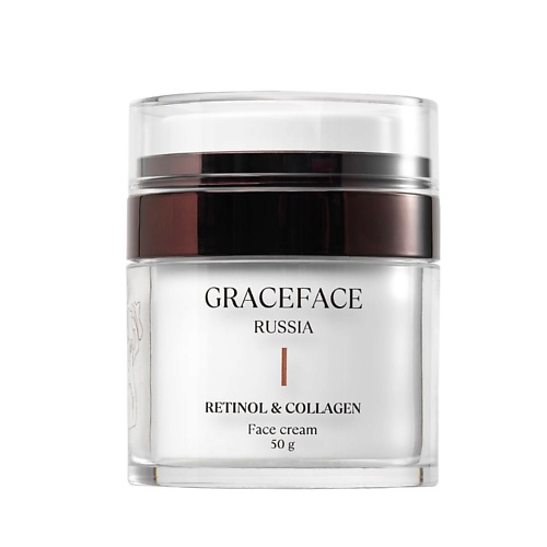 GRACE FACE Антивозрастной крем для лица с ретинолом, коллагеном и эктоином, от морщин 50, Антивозрастной крем для лица с ретинолом, коллагеном и эктоином, от морщин
GRACE FACE Антивозрастной крем для лица с ретинолом, коллагеном и эктоином, от морщин 50, Антивозрастной крем для лица с ретинолом, коллагеном и эктоином, от морщин