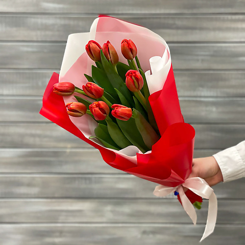 БУКЕТ МАРКЕТ ДАРИТЕ С УДОВОЛЬСТВИЕМ Букет из 9 красных тюльпанов, Букет из 9 красных тюльпанов
БУКЕТ МАРКЕТ ДАРИТЕ С УДОВОЛЬСТВИЕМ Букет из 9 красных тюльпанов, Букет из 9 красных тюльпанов