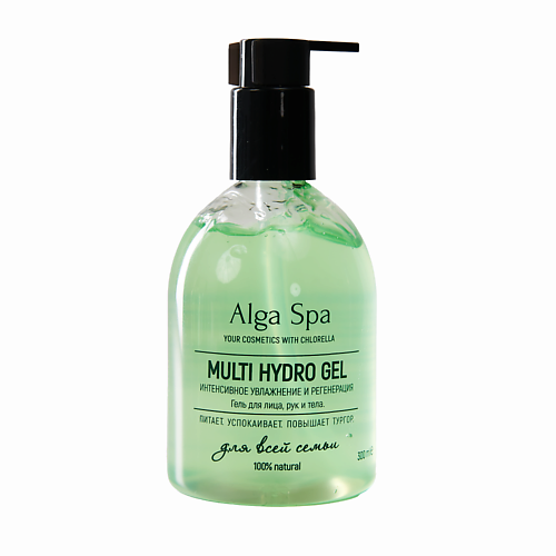 ALGASPA Гель для лица, рук и тела "Интенсивное увлажнение и регенерация" 300, Гель для лица, рук и тела "Интенсивное увлажнение и регенерация"
ALGASPA Гель для лица, рук и тела "Интенсивное увлажнение и регенерация" 300, Гель для лица, рук и тела "Интенсивное увлажнение и регенерация"