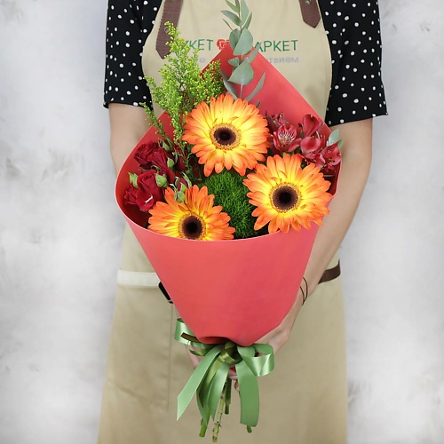 БУКЕТ МАРКЕТ ДАРИТЕ С УДОВОЛЬСТВИЕМ Букет из гербер и роз, Букет из гербер и роз
БУКЕТ МАРКЕТ ДАРИТЕ С УДОВОЛЬСТВИЕМ Букет из гербер и роз, Букет из гербер и роз