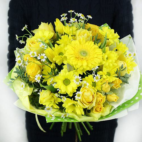 БУКЕТ МАРКЕТ ДАРИТЕ С УДОВОЛЬСТВИЕМ Яркий букет из хризантемы, ромашки и герберы, Яркий букет из хризантемы, ромашки и герберы
БУКЕТ МАРКЕТ ДАРИТЕ С УДОВОЛЬСТВИЕМ Яркий букет из хризантемы, ромашки и герберы, Яркий букет из хризантемы, ромашки и герберы
