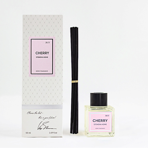STENOVA HOME Аромадиффузор с палочками CHERRY №53 50, Аромадиффузор с палочками CHERRY №53
STENOVA HOME Аромадиффузор с палочками CHERRY №53 50, Аромадиффузор с палочками CHERRY №53