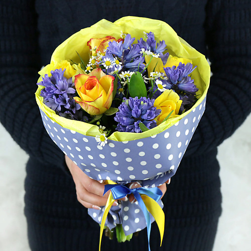 БУКЕТ МАРКЕТ ДАРИТЕ С УДОВОЛЬСТВИЕМ Букет из гиацинтов, роз и ромашки, Букет из гиацинтов, роз и ромашки
БУКЕТ МАРКЕТ ДАРИТЕ С УДОВОЛЬСТВИЕМ Букет из гиацинтов, роз и ромашки, Букет из гиацинтов, роз и ромашки