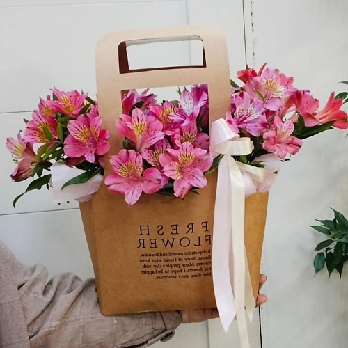 ILE DE FLEURS Стильная сумочка с альстромерией, Стильная сумочка с альстромерией
ILE DE FLEURS Стильная сумочка с альстромерией, Стильная сумочка с альстромерией