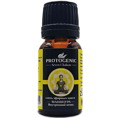 PROTOGENIC Смесь эфирных масел Seven Chakras "МАНИПУРА" 10, Смесь эфирных масел Seven Chakras "МАНИПУРА"
PROTOGENIC Смесь эфирных масел Seven Chakras "МАНИПУРА" 10, Смесь эфирных масел Seven Chakras "МАНИПУРА"