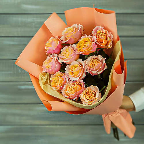 БУКЕТ МАРКЕТ ДАРИТЕ С УДОВОЛЬСТВИЕМ Букет из 11 розово-персиковых пионовидных роз, Букет из 11 розово-персиковых пионовидных роз
БУКЕТ МАРКЕТ ДАРИТЕ С УДОВОЛЬСТВИЕМ Букет из 11 розово-персиковых пионовидных роз, Букет из 11 розово-персиковых пионовидных роз