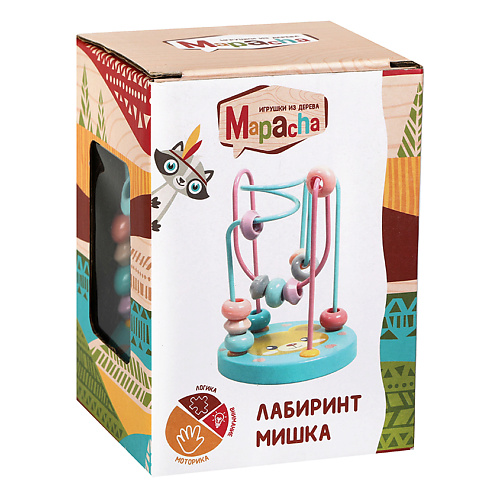 MAPACHA Развивающая игрушка для детей Лабиринт "Мишка", Развивающая игрушка для детей Лабиринт "Мишка"
MAPACHA Развивающая игрушка для детей Лабиринт "Мишка", Развивающая игрушка для детей Лабиринт "Мишка"