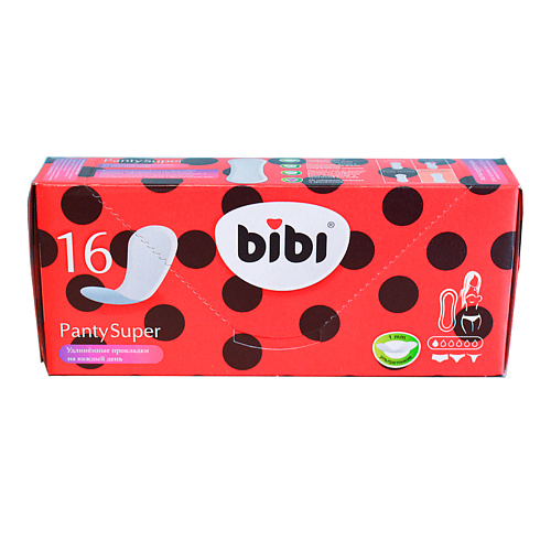 BIBI Ежедневные прокладки Panty Super, Ежедневные прокладки Panty Super
BIBI Ежедневные прокладки Panty Super, Ежедневные прокладки Panty Super