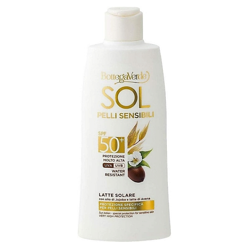 BOTTEGA VERDE Солнцезащитный лосьон для чувствительной кожи Sol Sensitive Sun Lotion SPF50+ 200, Солнцезащитный лосьон для чувствительной кожи Sol Sensitive Sun Lotion SPF50+
BOTTEGA VERDE Солнцезащитный лосьон для чувствительной кожи Sol Sensitive Sun Lotion SPF50+ 200, Солнцезащитный лосьон для чувствительной кожи Sol Sensitive Sun Lotion SPF50+