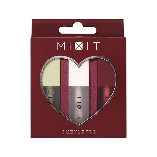 MIXIT Подарочный набор масел для губ CANDY LIP TRIO ухаживающих, Подарочный набор масел для губ CANDY LIP TRIO ухаживающих
MIXIT Подарочный набор масел для губ CANDY LIP TRIO ухаживающих, Подарочный набор масел для губ CANDY LIP TRIO ухаживающих